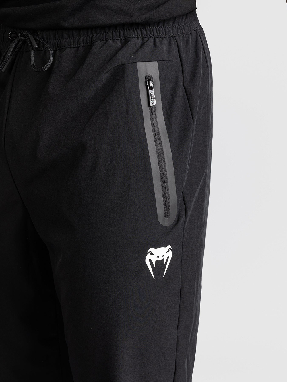 Брюки спортивные Venum Adrenaline Black/Silver Grey