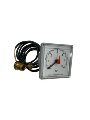 Манометр для ZOTA 6 бар НР 1/4" квадратная рамка 38923