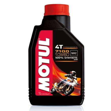 Масло 4т 10w60 синт Motul 7100 1л