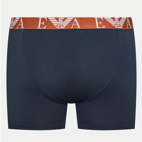 Набор мужских трусов боксеров 3в1 темно-синие Emporio Armani 111473_4F715 64135