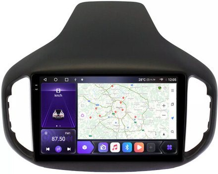Магнитола для Chery Tiggo 7 2016-2020 - Carmedia OL-1833 QLed+2K, Android 12, TS10,  CarPlay, 4G SIM-слот