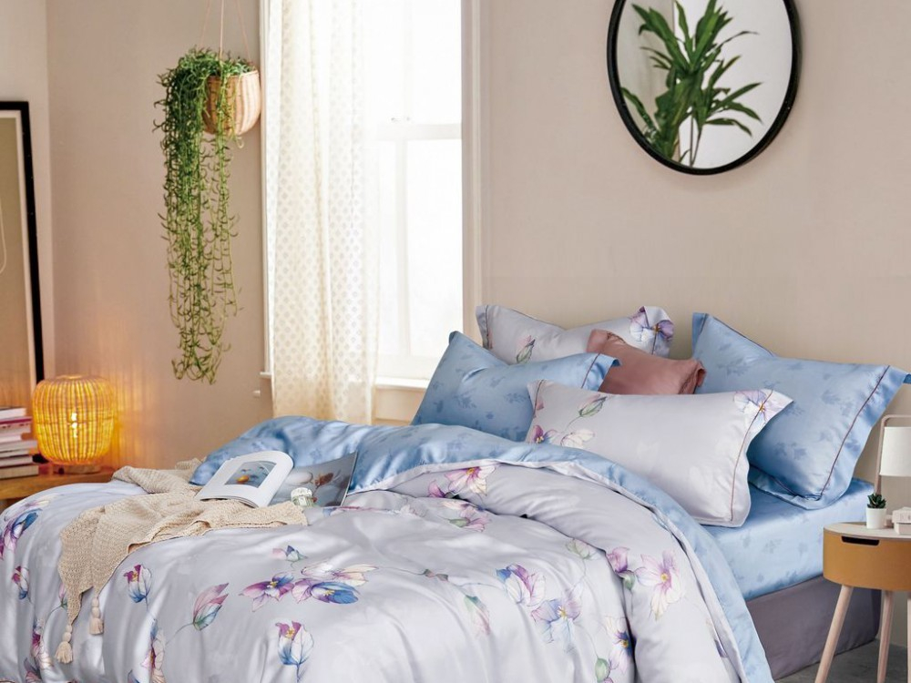 Постельное белье 2 спальное евро Asabella 1626-6