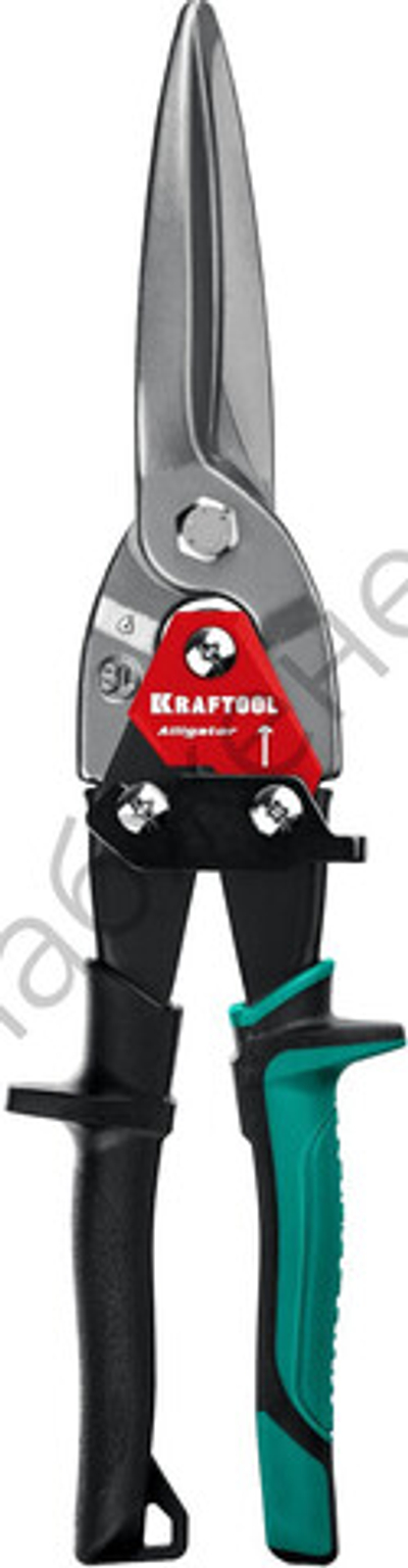 KRAFTOOL Alligator 290 мм, Прямые удлинённые ножницы по металлу (2328-SL)