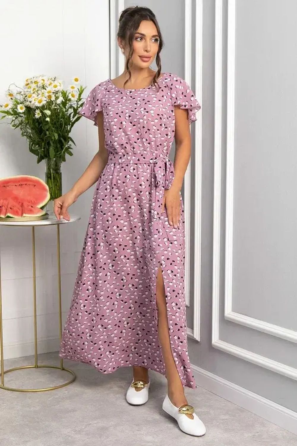 Платье Жара (пыльная роза) П13969-16М LT Collection