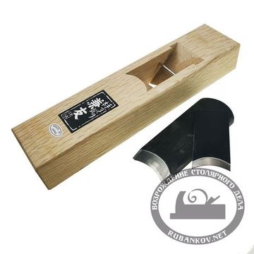 Рубанок KANE, Uchimaru, штап, колодка 222*51мм, нож 36мм