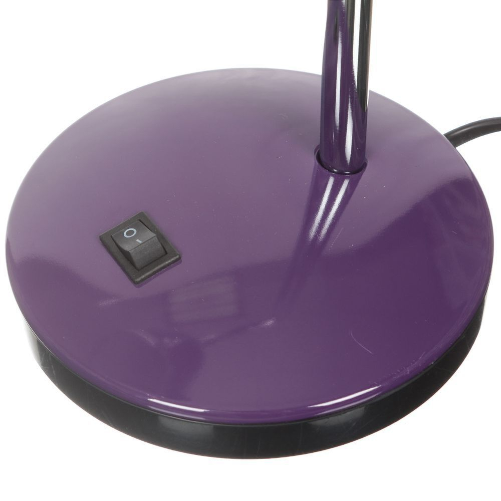 Светильник настольный на подставке, E27, 40 Вт, фиолетовый, Camelion, KD-308 C12, 11481