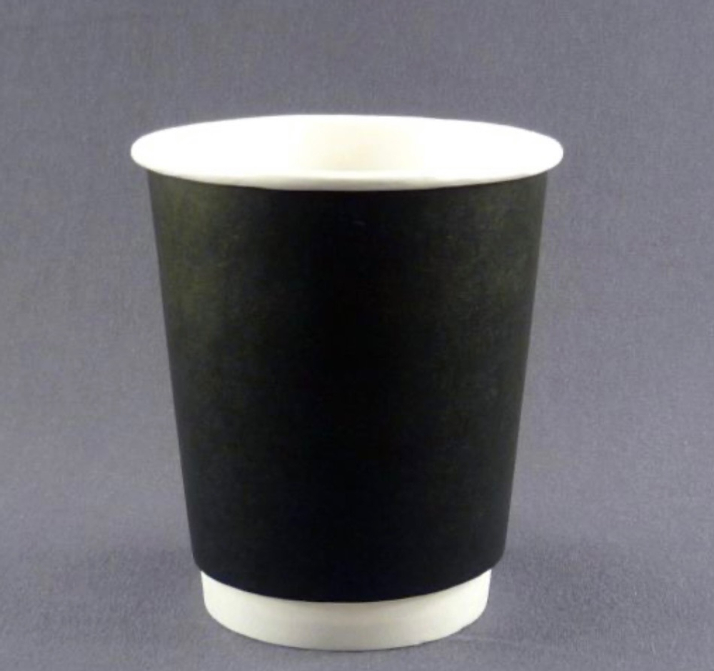 Стакан 250 мл 2 сл черный, 400 шт / 20 упак., 20 шт