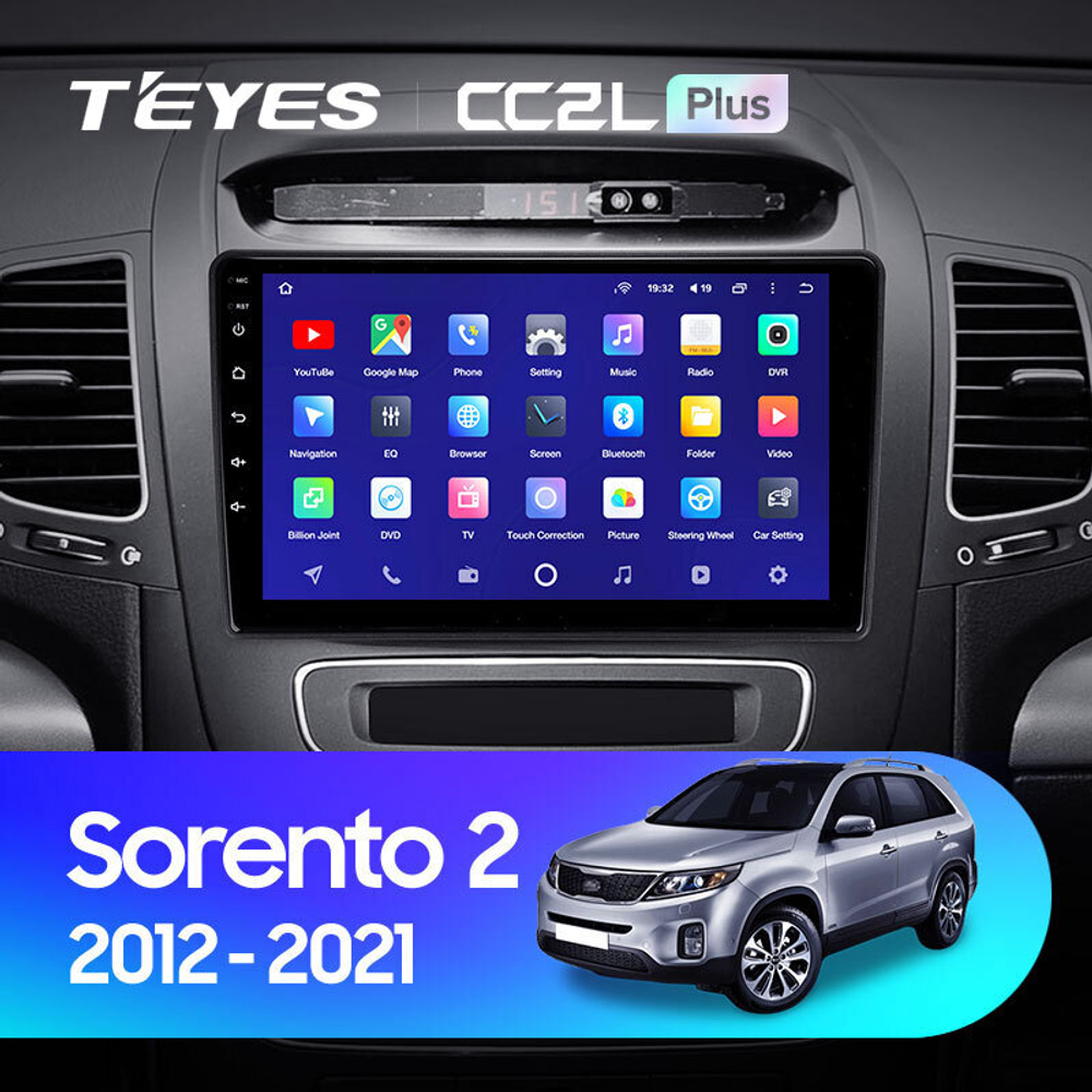 Teyes CC2L Plus 9" для KIA Sorento 2012-2021