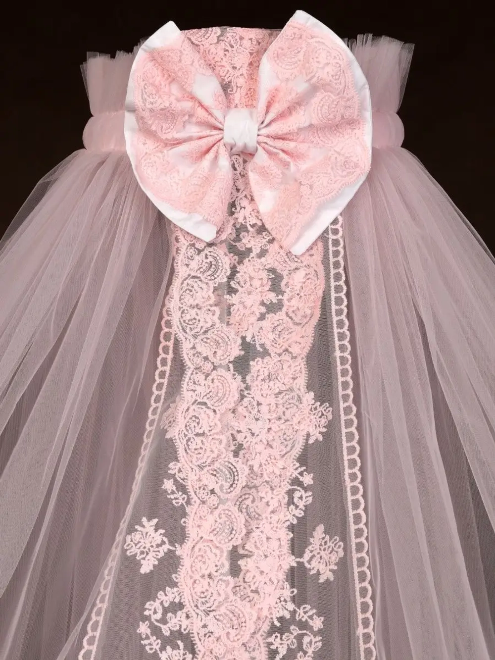 Балдахин с кружевом "Версаль"