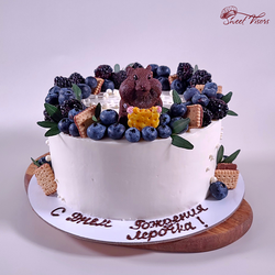 Торт с хомяком кондитерская Sweet Visors сладкие козырьки Светланы Дегтеревой