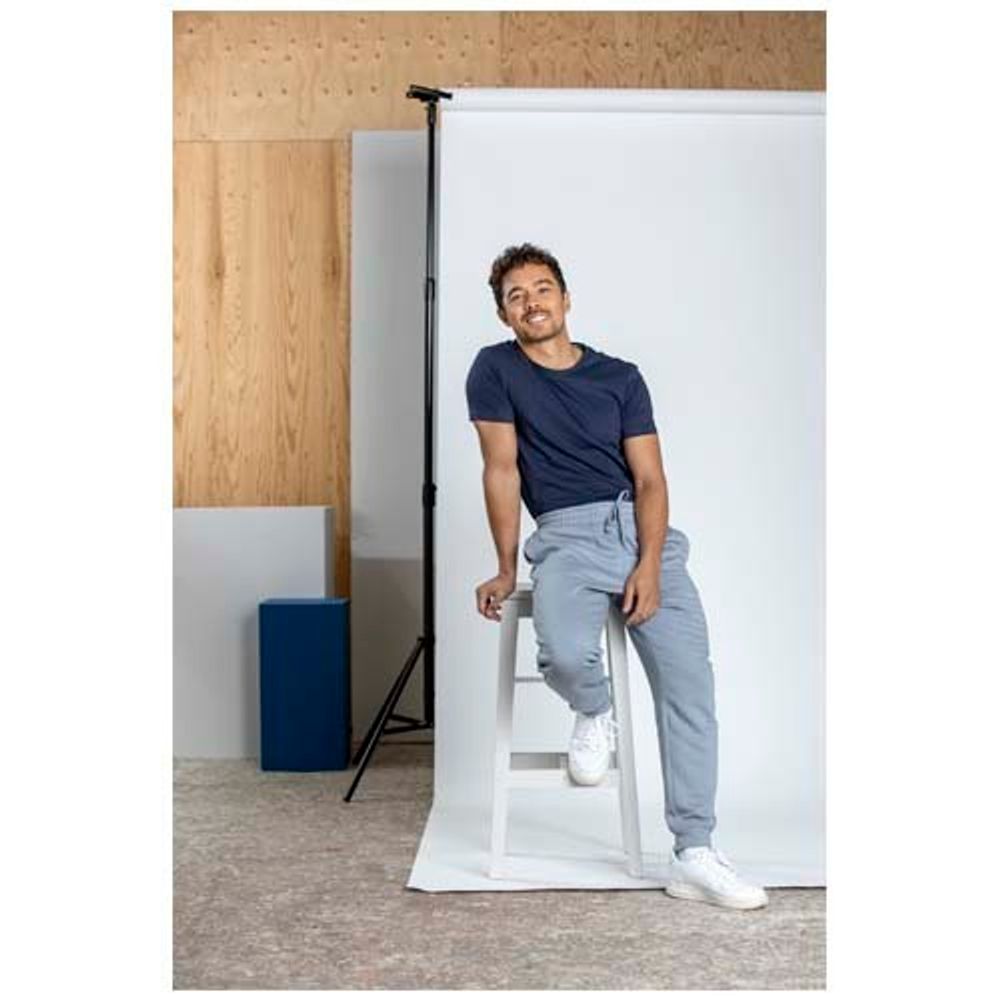 Мужская футболка Azurite с коротким рукавом, изготовленная из натуральных материалов