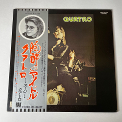 Винтажная виниловая пластинка LP Suzi Quatro (Japan 1975) (Obi) Savage Silk