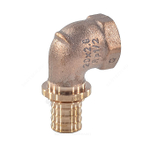 Угольник для PE-X труб аксиальный бронза Дн 20х3/4" ВР RAUTITAN RX+ Rehau 14563561001 (13660971001)