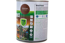 Пропитка декоративная для защиты древесины Dufa Wood Protect махагон