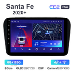 Teyes CC2 Plus 10,2"для Hyundai Santa Fe 2020+