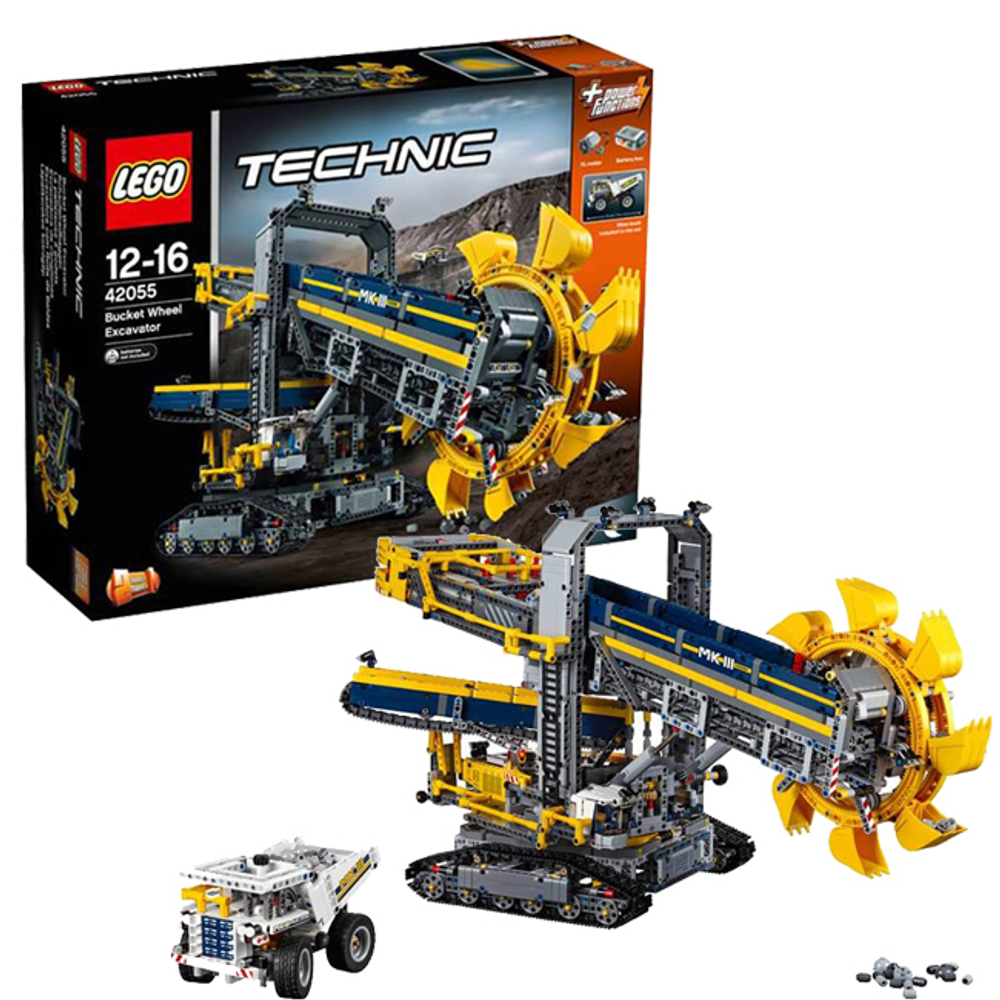 LEGO Technic: Роторный экскаватор 42055 — Bucket Wheel Excavator — Лего Техника