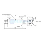 УФУ.50.БП Излучатель ультрафиолетовый УФУ-50 с датчиком УФ и блоком промывки