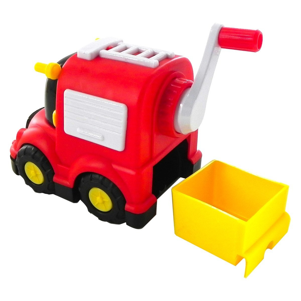 Точилка механическая Alingar, "Автомобиль 911", 1 отверстие, пластик.корпус, цвет ассорти, инд. упаковка, 135*75*90 мм