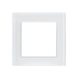 Рамка стеклянная FRM-GLARE-GS-1-WH (Arlight, -) 043786