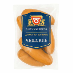 Шпикачки Чешские Омский Бекон вес
