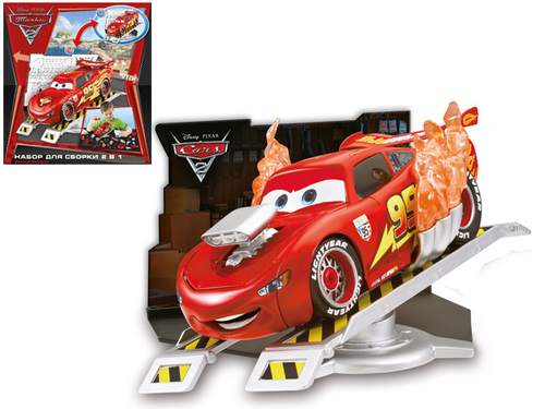 Набор для сборки 2 в 1 "Молния Маккуин"