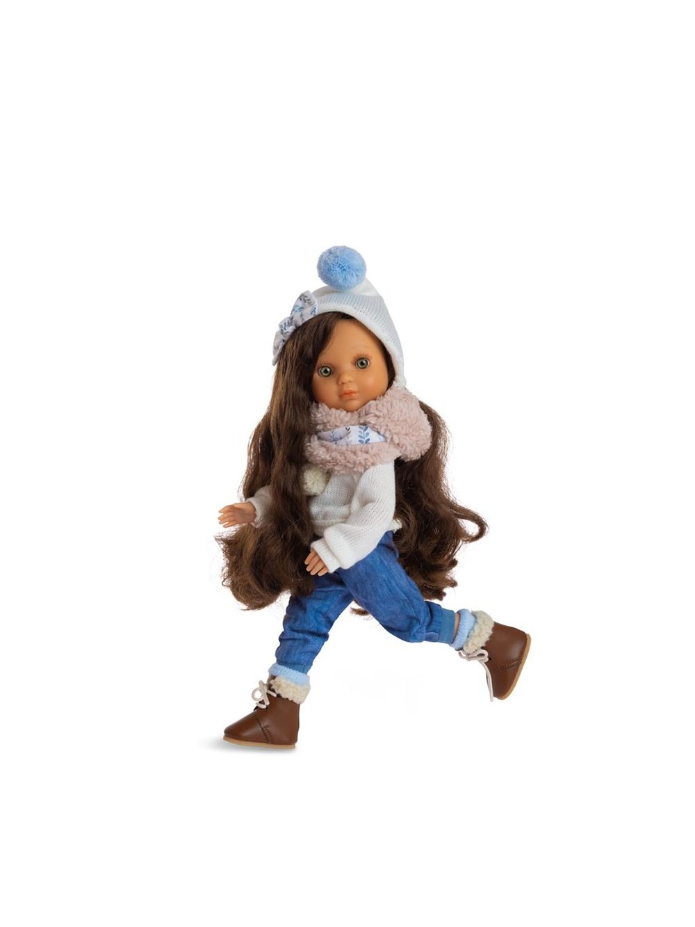 Кукла BERJUAN виниловая, шарнирная 35см Ева (5823)