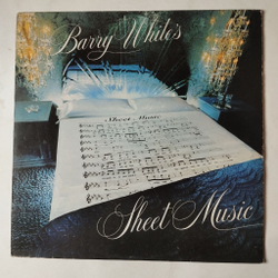 Винтажная виниловая пластинка LP Barry White Sheet Music (Holland 1980)