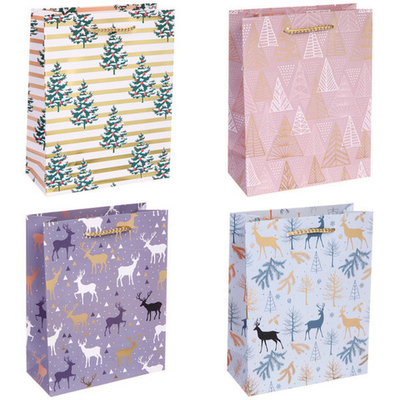 Пакет подарочный «Новогодний стиль» 18*23*8 см