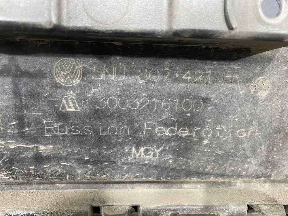 Бампер задний Volkswagen Tiguan 1 11-18 Б/У Оригинал 5NU807421