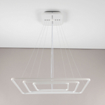 Citilux Неон Смарт CL731AK110E Умная подвесная люстра Белая