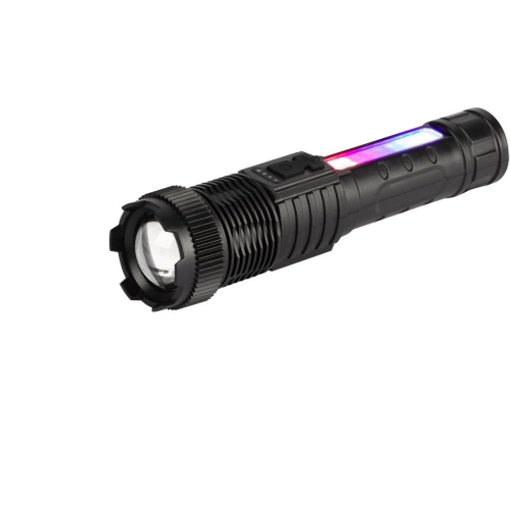 Светодиодный фонарь ЭРА UA-402 универсальный аккумуляторный 5 Вт LED + 5 Вт COB Zoom 6 режимов маячок клипса USB type C | Универсальные  фонари