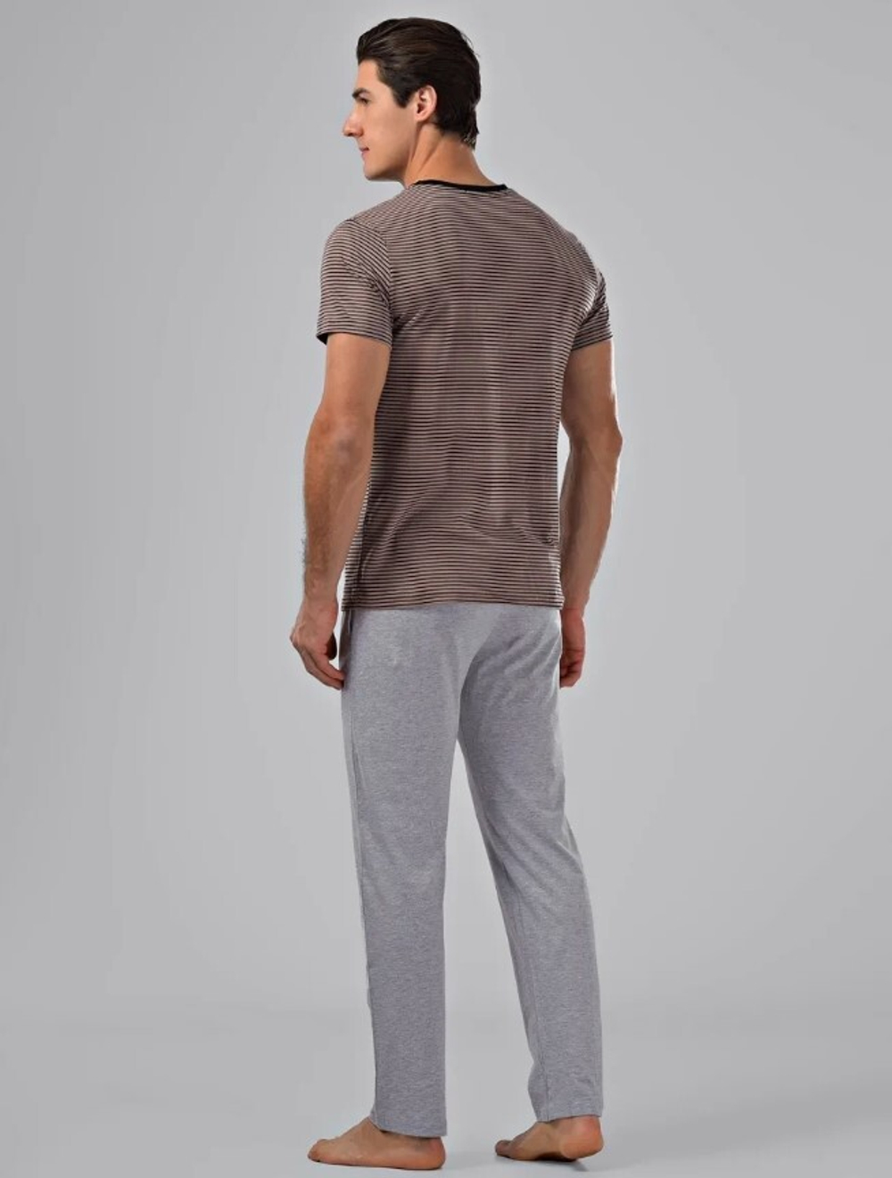 Пижама мужская штаны+футболка 88238