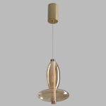 Светильник подвесной Crystal Lux QUASAR SP7W LED AMBER