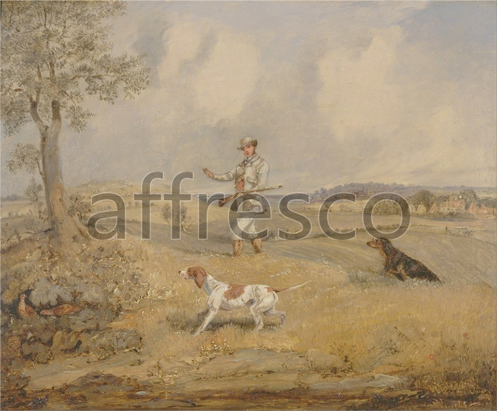 Фреска Henry Thomas Alken, Partridge Shooting