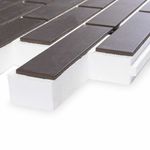 Клинкерная термопанель ППС Керамин Куба 9 Шоколадный 1020х455 мм