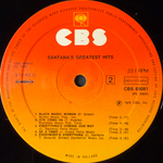 Santana - Santana's Greatest Hits (Голландия 1986г.)