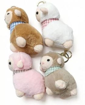 Брелок мягкий маленький 8