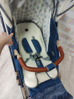 Санки-коляски "Ника детям 7-8K" синий меланж