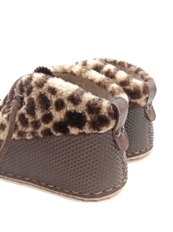 Ботинки меховые "Animal"