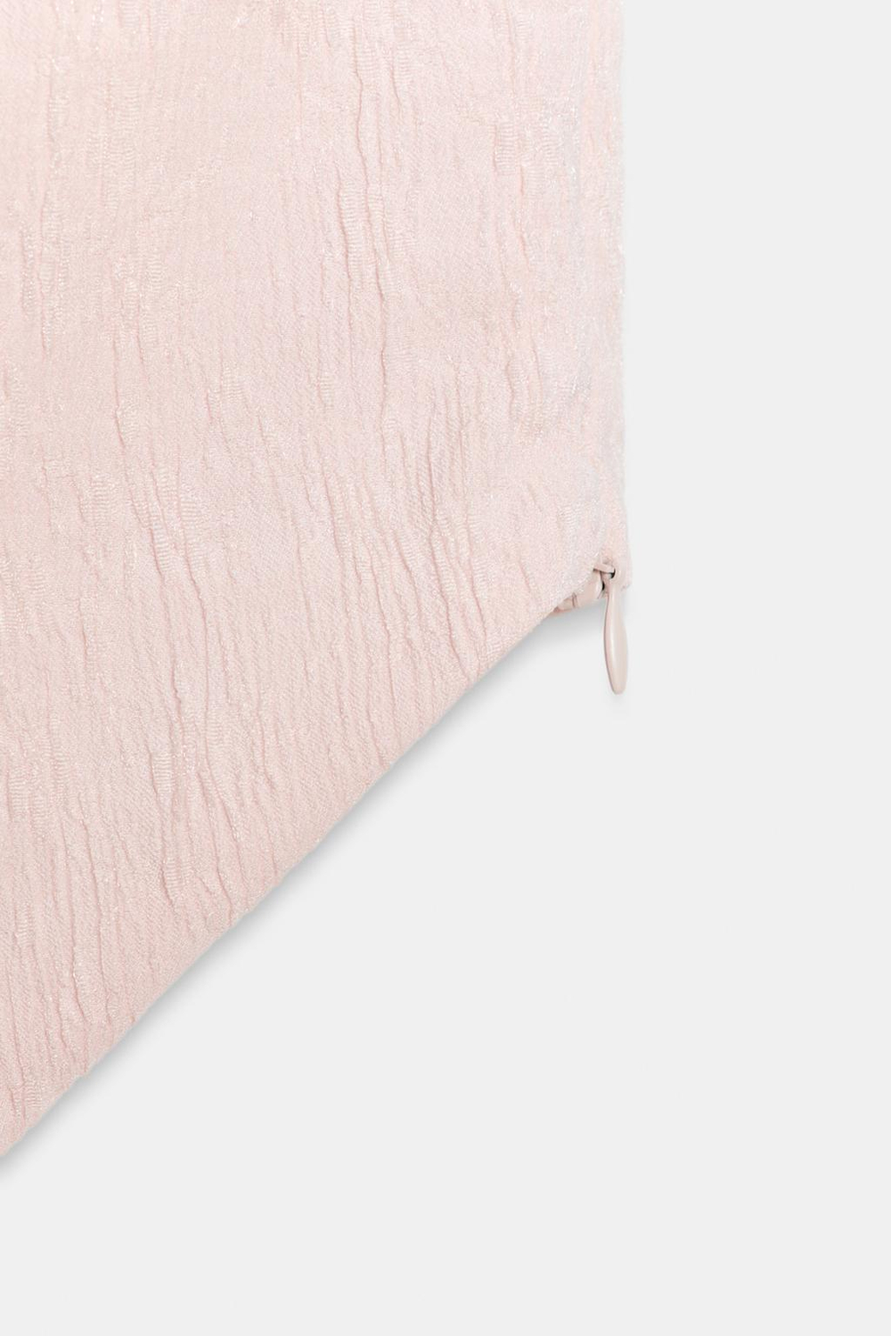 ZARA ТОП В БЕЛЬЕВОМ СТИЛЕ, ПАСТЕЛЬНО-РОЗОВЫЙ