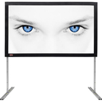Мобильный экран Draper FocalPoint HDTV (9:16) 559/220" 274*488 XT1000VB (BM1300) (black backed) silver frame