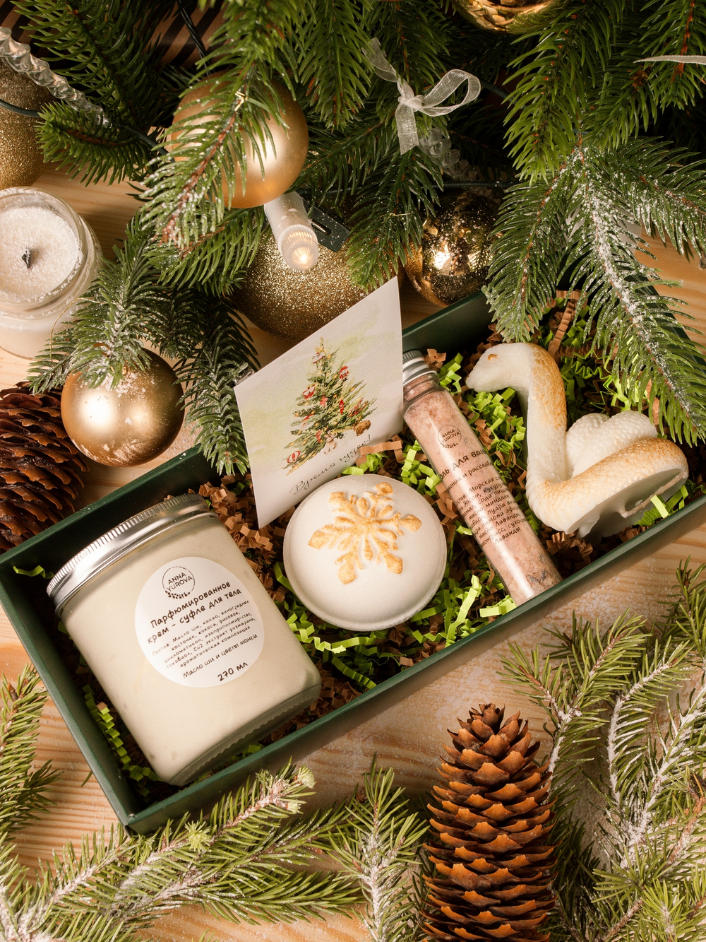 Новогодний подарочный набор « Роскошный уход»