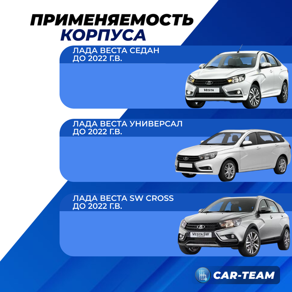 Корпус фары Лада Веста правый