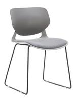 Стул пластиковый LA ALTA ESKIN серый
