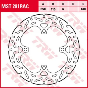 Диск тормозной TRW MST291RAC