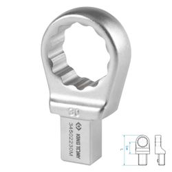 KING TONY (34502230M) Насадка накидная серии "FIT", 30 мм, 14х18 мм