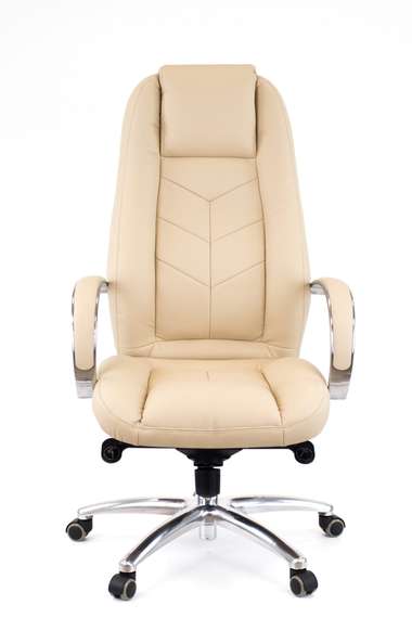Кресло руководителя Everprof Drift Lux M Экокожа Бежевый
