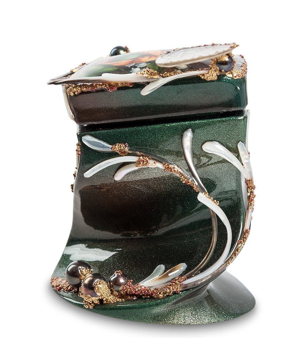 Народные промыслы ШК-50/17 Шкатулка «Мотылек» исп. Шеншины