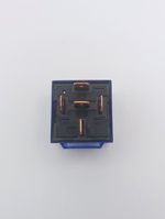 Реле 5-ти контактное, комплект из ДВУХ штук, реле автомобильное 12V 100А с индикатором, с кронштейном, прозрачное