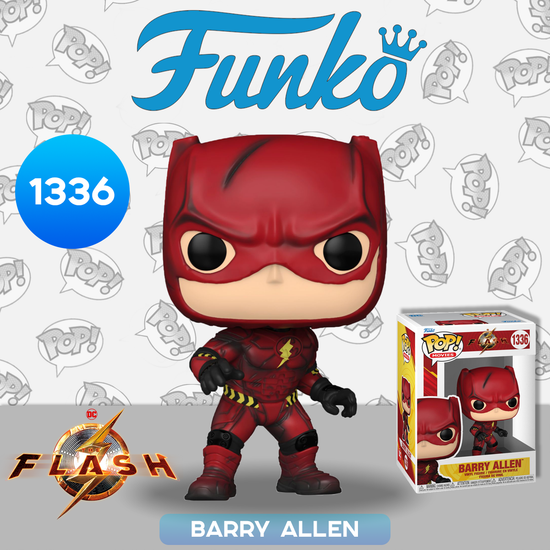 Фигурка Funko POP! Movies The Flash Barry Allen (1336) 65595 / Фигурка Фанко ПОП! по мотивам фильма "Флэш", Барри Аллен